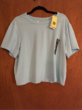 Target Light Blue Short Sleeve Crewneck Tee
